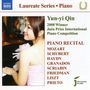: Yun-Yi Qin - Piano Recital, CD