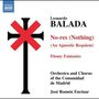 Leonardo Balada: No-res für Erzähler,Chor,Orchester & Tape, CD