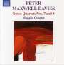 Peter Maxwell Davies: Streichquartette Nr.7 & 8 "Naxos-Quartette", CD