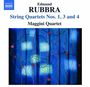 Edmund Rubbra: Streichquartette Nr.1,3,4, CD