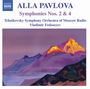 Alla Pavlova: Symphonien Nr.2 & 4, CD