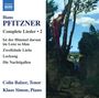 Hans Pfitzner: Sämtliche Lieder Vol.2, CD