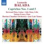 Leonardo Balada: Caprichos Nr.1 & 5, CD