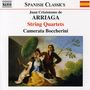 Juan Arriaga: Streichquartette Nr.1-3, CD