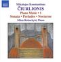 Mikalojus Konstantinas Ciurlionis: Klavierwerke Vol.1, CD