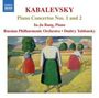 Dimitri Kabalewsky: Klavierkonzerte Nr.1 & 2, CD