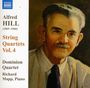 Alfred Hill: Streichquartette Vol.4, CD