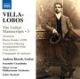 Heitor Villa-Lobos: Gitarrenwerke "The Guitar Manuscripts Vol.3", CD