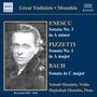 George Enescu (1881-1955): Sonate für Violine & Klavier Nr.3, CD