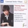 : Yutong Sun - Piano Recital, CD