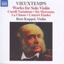 Henri Vieuxtemps: Werke für Violine solo, CD