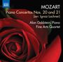 Wolfgang Amadeus Mozart: Klavierkonzerte Nr.20 & 21 (arr. für Klavier, Streichquartett & Kontrabass von Ignaz Lachner), CD