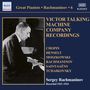 : Sergej Rachmaninoff - Victor Talking Machine Company Recordings, CD