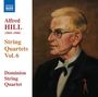 Alfred Hill: Streichquartette Vol.6, CD