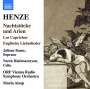 Hans Werner Henze: Nachtstücke und Arien (nach Bachmann-Gedichten), CD