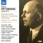 Petros Petridis: Requiem for the Emperor Constantine Palailogos (1953-1964), CD,CD