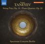 Serge Tanejew: Klavierquartett op.20, CD