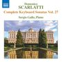 Domenico Scarlatti: Klaviersonaten Vol.27, CD