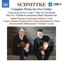Alfred Schnittke (1934-1998): Sämtliche Werke für 2 Violinen, CD
