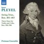 Ignaz Pleyel: String Trios, Ben. 401–403. Three Duos for Violin and Cello, Ben. 504–506. Pettman Ensemble. Porträt eines Mannes.