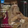 Hans Sommer, Lied Edition 3. Jochen Kupfer, Bass-baritone. Marcelo Amaral, Piano. Ein König mit Krone hält einen Kelch.