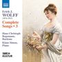 Erich Jaques Wolff: Sämtliche Lieder Vol.3, CD