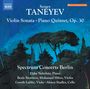 Serge Tanejew: Klavierquintett op.30, CD