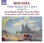 Albert Roussel: Sonaten für Violine & Klavier Nr.1 & 2, CD