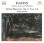Joseph Haydn: Streichquartette Nr.15-18, CD
