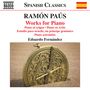 Ramon Paus: Klavierwerke, CD