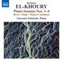Bechara El-Khoury: Klaviersonaten Nr.1-4, CD