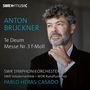 SWRmusic, Anton Bruckner, Te Deum, Messe Nr. 3 f-Moll, SWR Symphonieorchester, SWR Vokalensemble, Pablo Heras-Casado. Gesicht eines Mannes.