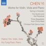Chen Yi (geb. 1953): Musik für Violine/Viola & Klavier, CD