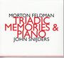 Morton Feldman: Triadic Memories, CD,CD