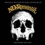 Text: "Original Motion Picture Soundtrack", "NEKRomantik", "Expanded Edition". Ein Totenkopf vor schwarzem Hintergrund.