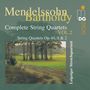 Felix Mendelssohn Bartholdy (1809-1847): Streichquartette Nr.3 & 4 (op.44 Nr.1 & 2), CD