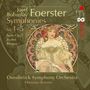 Josef Bohuslav Foerster: Symphonien Nr.1-5, CD,CD,CD