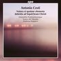 Marc (Pietro) Antonio Cesti: Natura et quatuor elementa dolentia ad Sepulcrum Christi, CD