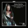 „Anton Reicha Complete Symphonies Vol. 1“; Kind in glänzendem Umhang mit Rose auf dem Kleid.