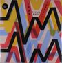 Text: "Swami", "Navajo White", "John Reis", "Colored Vinyl". 
Bunte, gezackte Linien überlagern sich.