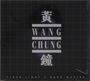 Text: "WANG CHUNG", "CLEAR LIGHT / DARK MATTER". Dunkler Hintergrund mit Gitternetz, zwei chinesische Schriftzeichen.
