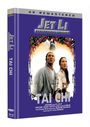 "JET LI MASTERPIECE EDITION", "4K REMASTERED", "TAI CHI". Zwei Menschen in traditioneller Kleidung in kämpferischer Pose.