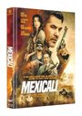 Texte: "BREN FOSTER", "PLUTARCO HAZA", "KRIS VAN DAMME", "TANIA RAYMONDE", "MEXICALI", "IN THIS LAWLESS BORDER TOWN..." 

Illustration mit Figuren und Waffen.