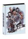 „LIFE AFTER FIGHTING“ steht auf dem Cover. Gezeichnete Figuren: Kämpfer, maskierter Mensch und Frau mit Pistole.