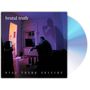 Text: "brutal truth" oben links, "Kill Trend Suicide" unten. Eine Person sitzt mit einer Waffe, Schatten and Wand. CD sichtbar.