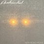 Text: "Autoclassureland" oben links, "NEW ROAD MOVIE" unten rechts. Zwei gelbe Lichter schimmern durch grauen Stoff.