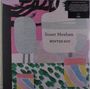 Text: "Stuart Moxham WINTER SUN". 
Illustration mit abstrakten Bäumen und bunten Formen in Rosa, Grün und Blau.