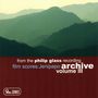 Philip Glass: Philip Glass Recording Archive Vol.3 - Film Scores, CD