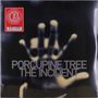 „PORCUPINE TREE THE INCIDENT“, ein verschwommenes Handmotiv auf dunklem Hintergrund, oben links rotes Logo.