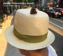 Text: "HENRY THREADGILL ZOOID - Cut You Where You Was." Ein Schmetterling sitzt auf einem hellen Hut mit grünem Band.